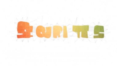 Menkul Kıymetler Endüstrisi Metni Tesselleştirilmiş Döngüleme Çokgenleri Metni Morph