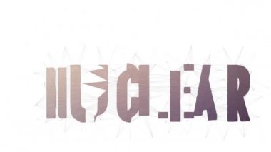 Nükleer Yakıt Metni Tesselleştirilmiş Dönüşüm Üçgenleri Metni Morph