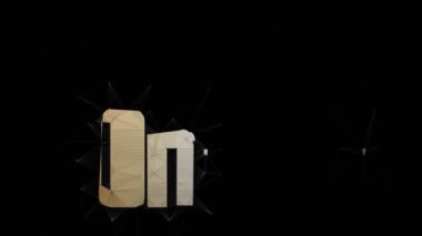 Hedef Metin Dönüşümlü Tesselleme Döngüsü Üçgeninde Metin Morph