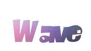 Dalga Teorisi Metni Tessellasyon Döngü Üçgenleri Metni Morph