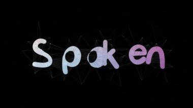 Konuşulan İletişim Metni Tesselleştirilmiş Döngüleme Şebeke Metni Morph