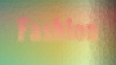 Moda tekno tesselleme döngüsü titreşim üçgenleri