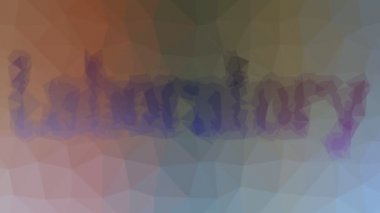 Tekno tessellasyon ortaya çıkan laboratuvar hareket eden çokgenler