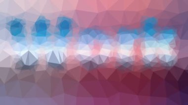 Çalışma soluklaşır garip tessellasyon döngüsü titreşen çokgenler