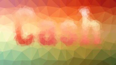 Nakit ortaya çıkan teknolojik tessellasyon animasyon çokgenleri