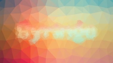 Şırınga garip tesselleme döngüsü animasyon üçgenleri