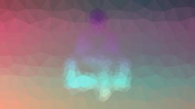 Okuma solukluğu garip tesselleme döngüsü hareket eden çokgenler