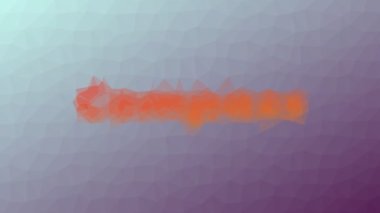 Pusula tuhaf bir şekilde ortaya çıkıyor. Döngü hareketli üçgenler.