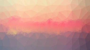 Şekerleme tuhaf tesselleme döngüsü hareket eden üçgenler