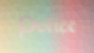 Polis, hareket eden çokgenleri tuhaf bir şekle sokuyor