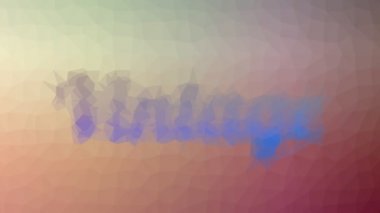 İlginç bir tessellasyon beliriyor. Titreşim üçgenleri oluşuyor.