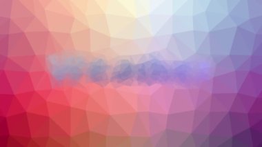 Hava kararması tekno tessellasyon döngüsü hareket eden çokgenler