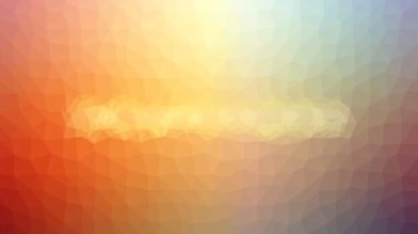 Noel çözünürlüğü teknolojik tessellasyon. Canlandırılmış üçgenler.