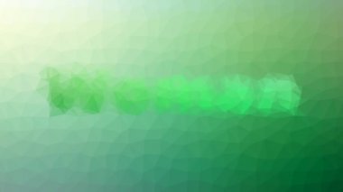 Kadın soluklaşma teknolojik tesselasyon hareket eden üçgenler