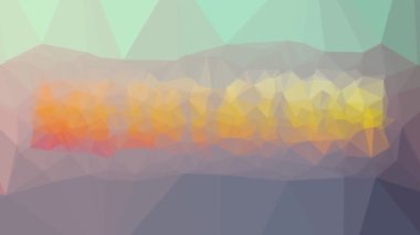 İlginç bir tesselleştirilmiş döngü ortaya çıkan meditasyon hareket eden çokgenler