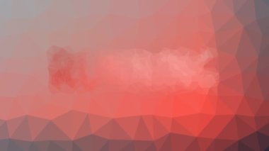 Çalışan soluk, modern tesselleştirilmiş döngüler canlandırılmış üçgenler