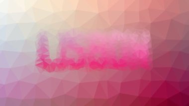 Lizbon tekno tesselleştirilmiş döngü animasyon çokgenleri