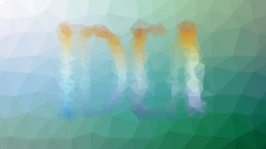 Fikir soluklaşması teknolojik tessellasyon titreşimli çokgenler
