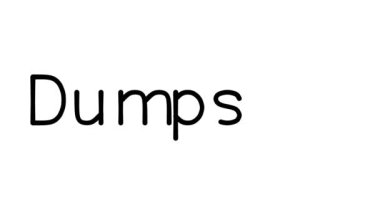 Çeşitli Sans-Serif Yazı Tipleri ve Ağırlıkları ile Çöp Konteynırı El Yazısı Canlandırması