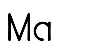 Çeşitli Sans-Serif Yazı Tipleri ve Ağırlıkları ile Sandık El Yazısı Metni CanlandırmasıName