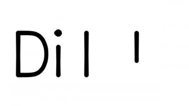 Dildo Handwritten Text Animation in Various Sans-Serif Fonts and Weights