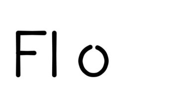 Çeşitli Sans-Serif Yazı Tipleri ve Ağırlıklarıyla Döşeme Metni Canlandırması