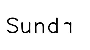 Çeşitli Sans-Serif Yazı Tipleri ve Ağırlıkları ile Sundae El Yazısı Metni CanlandırmasıName