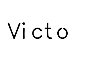 Çeşitli Sans-Serif Yazı Tipleri ve Ağırlıkları ile Victoria El Yazısı Animasyonu