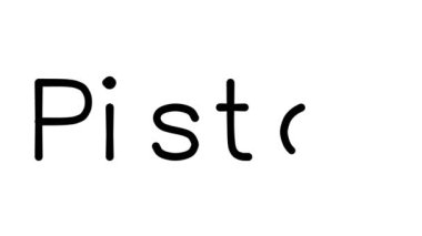 Çeşitli Sans-Serif Yazı Tipleri ve Ağırlıkları ile Piston El Yazısı Metni CanlandırmasıName