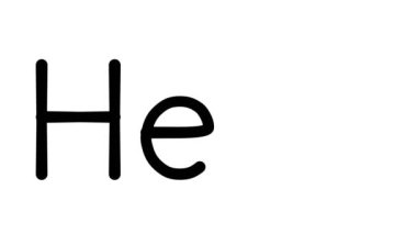 Çeşitli Sans-Serif Yazı Tipleri ve Ağırlıkları ile Kahraman El Yazısı Metni CanlandırmasıName