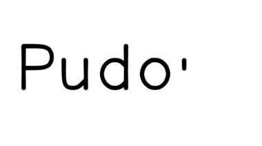 Pudong Yazılı Metin Canlandırması Çeşitli Sans-Serif Yazı Tipleri ve Ağırlıkları