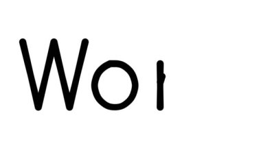 Çeşitli Sans-Serif Yazı Tipleri ve Ağırlıkları ile Kelime El Yazısı Metni Canlandırması