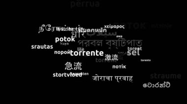 51. Dünya Dilinde Torrent Çevirisi Sonsuz Döngüsü 3d Büyütme Kelime Bulutu Maskesi