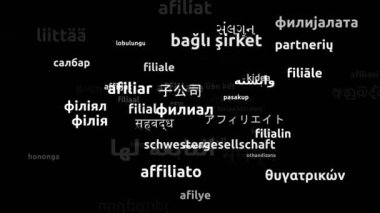 53. Dünya Dilinde Çevirisi Sonsuz Döngüsüz 3d Odaklanma Kelime Bulutu Maskesi