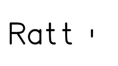 Çeşitli Sans-Serif Yazı Tipleri ve Ağırlıkları ile Rattan El Yazısı Metni CanlandırmasıName