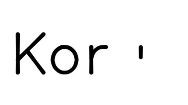 Çeşitli Sans-Serif Yazı Tipleri ve Ağırlıkları ile Kur 'an El Yazısı Metni Canlandırması