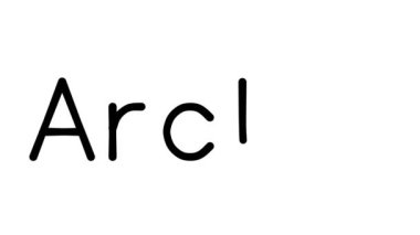 Kutup Elyazısı Metin Canlandırması Çeşitli Sans-Serif Yazı Tipleri ve Ağırlıkları