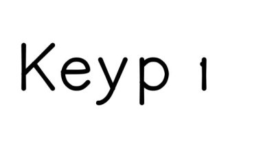 Çeşitli Sans-Serif Yazı Tipleri ve Ağırlıkları ile Klavye El Yazısı Metni CanlandırmasıName