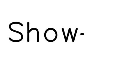 Çeşitli Sans-Serif Yazı Tipleri ve Ağırlıklarıyla Duş Metni Canlandırması