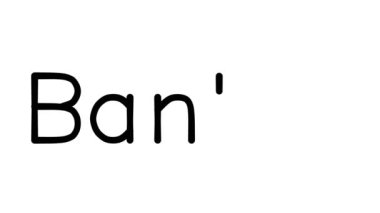 Çeşitli Sans-Serif Yazı Tipleri ve Ağırlıkları ile Banker El Yazısı Metni Animasyonu
