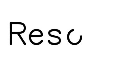 Çeşitli Sans-Serif Yazı Tipleri ve Ağırlıkları ile Resort Metin Canlandırması