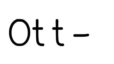 Susamuru El Yazısı Yazısı Canlandırması Çeşitli Sans-Serif Yazı Tipleri ve Ağırlıkları