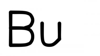 Çeşitli Sans-Serif Yazı Tipleri ve Ağırlıkları ile Boğa El Yazısı Animasyonu