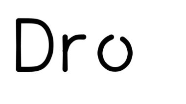 Çeşitli Sans-Serif Yazı Tipleri ve Ağırlıkları ile El Yazısı Animasyonunu Bırak