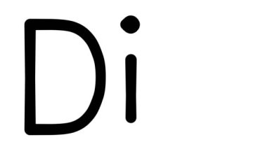 Çeşitli Sans-Serif Yazı Tipleri ve Ağırlıklarıyla Öl El Yazısı Canlandırması