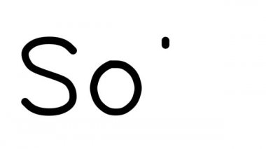 Çeşitli Sans-Serif Yazı Tipleri ve Ağırlıklarıyla El Yazısı Animasyonu Satıldı