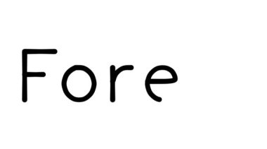 Çeşitli Sans-Serif Yazı Tipleri ve Ağırlıkları ile Orman El Yazısı Metni CanlandırmasıName