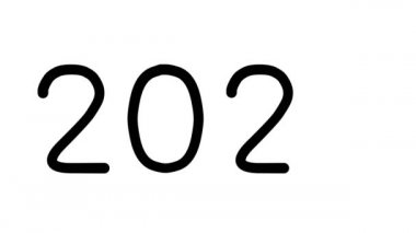 Çeşitli Sans-Serif Yazı Tipleri ve Ağırlıkları ile 2024 El Yazısı Metni CanlandırmasıName