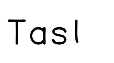 Çeşitli Sans-Serif Yazı Tipleri ve Ağırlıkları ile El Yazısı Animasyonunu tat