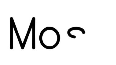 Çeşitli Sans-Serif Yazı Tipleri ve Ağırlıkları ile Yosun El Yazısı Metni CanlandırmasıName